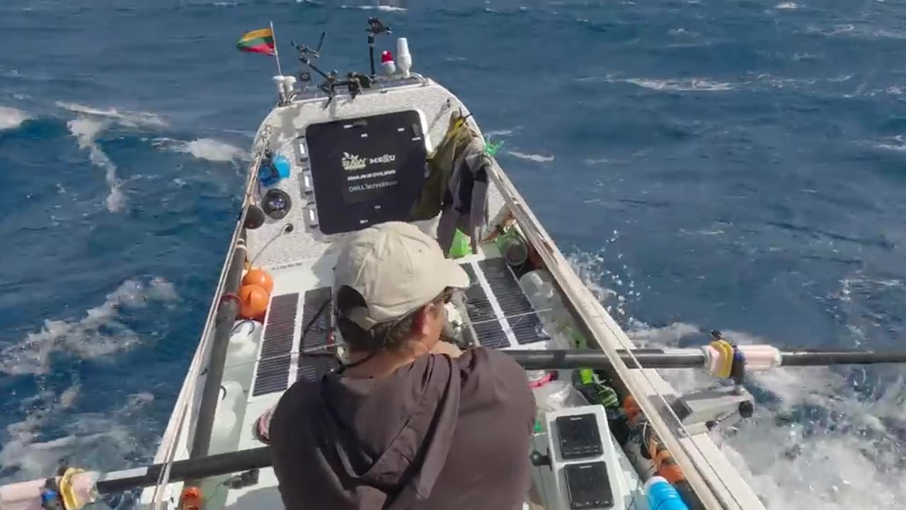 Dokumentinio filmo Irklais per Atlantą Teaseris