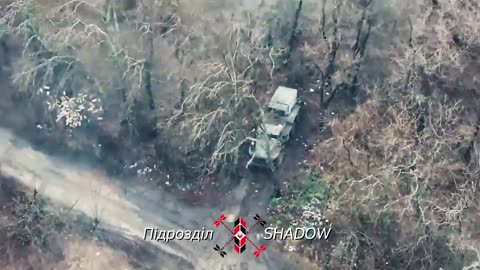 Defeat of two Russian BM-21 "Grad" by the American "HIMARS"