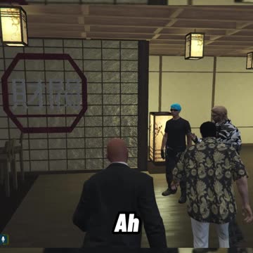 Drunk guys enter restaurant | GTA RP