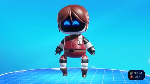 Astro Bot Male Avatar (Spirited Crooner) Singstar Model Showcase