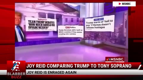 Joy Reid Comparing Trump To Tony Soprano