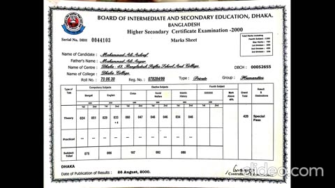 CERTIFICATES AND FEW DOCUMENTS