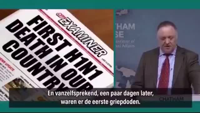 Evil Pharma goons boast about how they fooled the public with swine flu