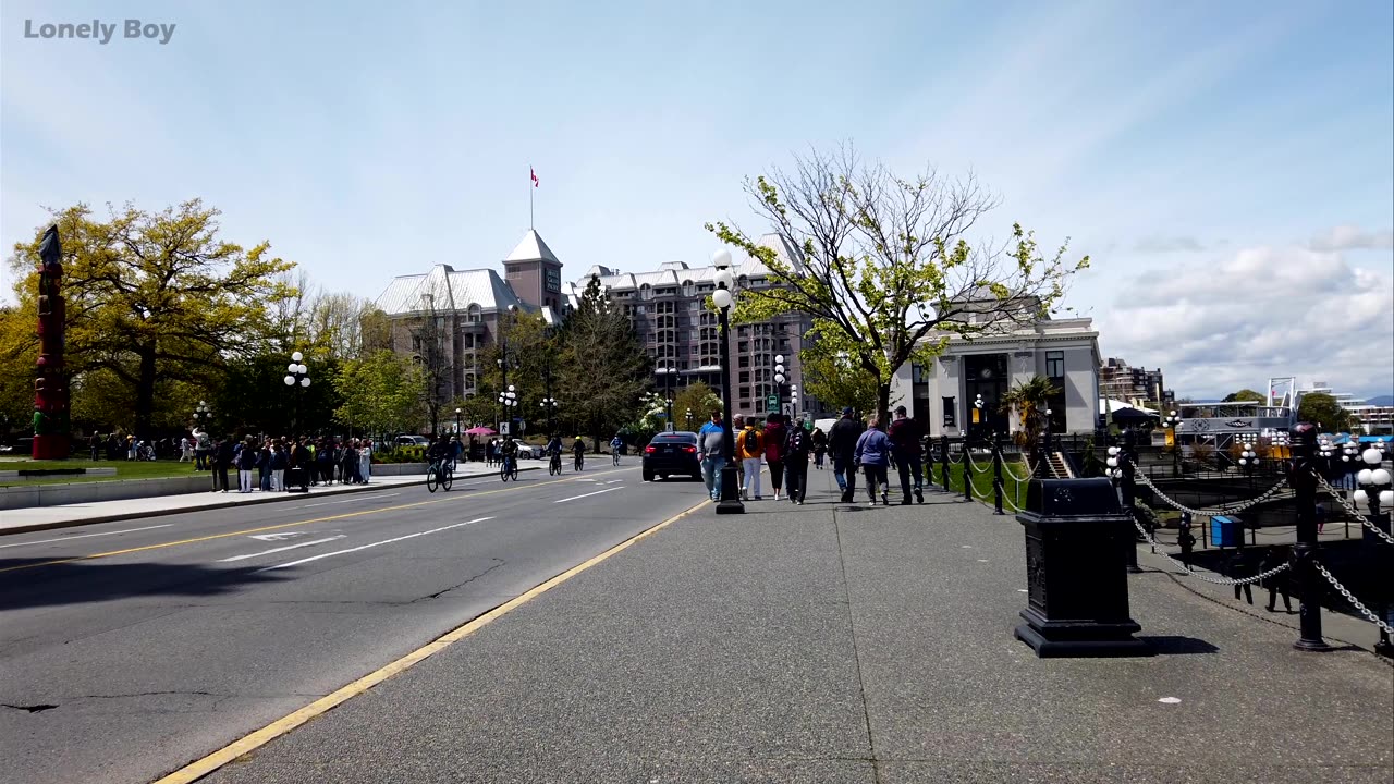 Victoria, BC - Walk on A Sunny Day