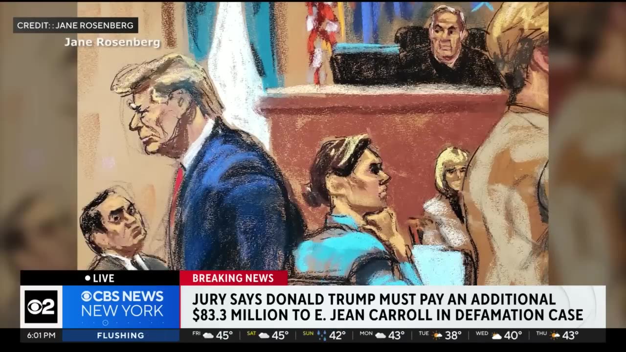 Jury say Trump must pay