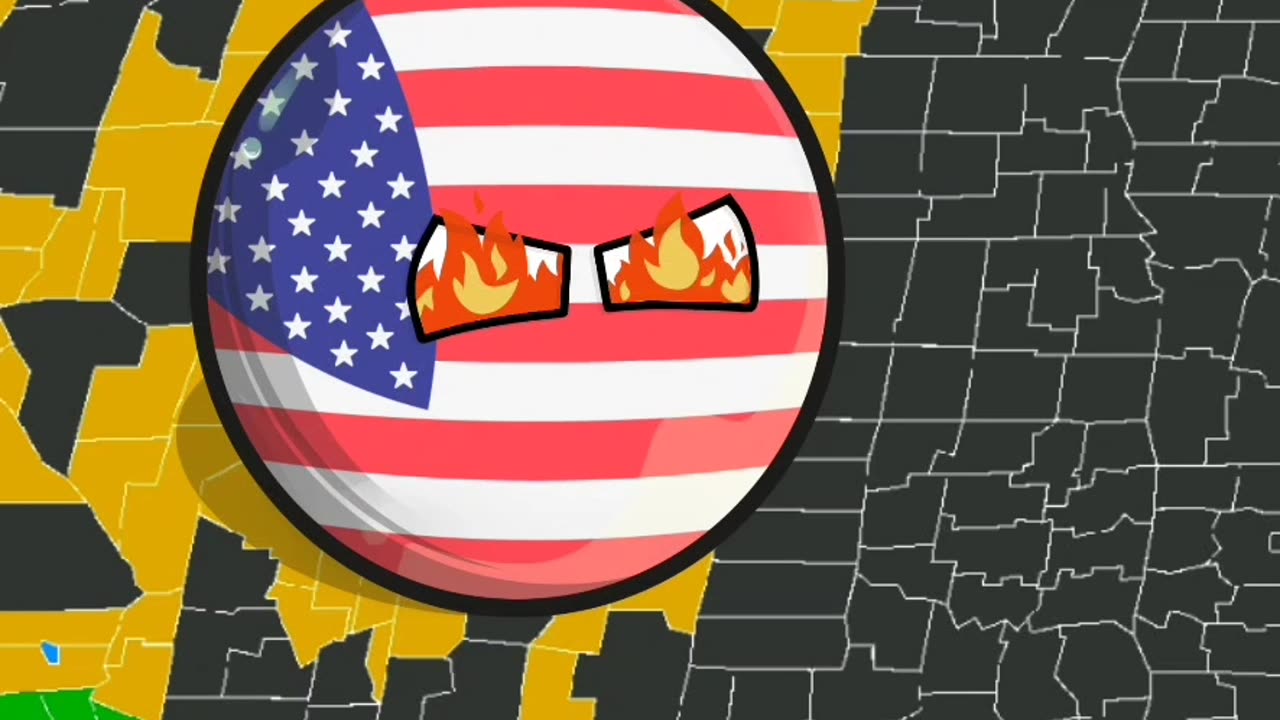 Zombie Attacks USA#countryballsRumble
