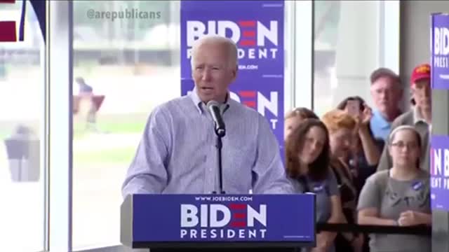 Biden says he’ll “Cure Cancer”