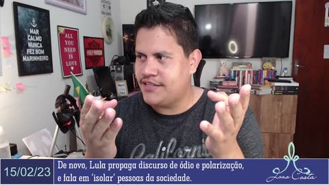 De novo, Lula propaga discurso de ódio e polarização, e fala em ‘isolar’ pessoas da sociedade