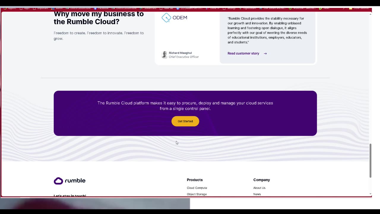 🚨 BREAKING NEWS: http://Rumble.Cloud Launches to the Public