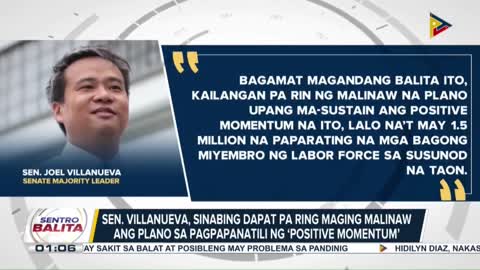 Ilang senador, ikinalugod ang pagbaba ng unemployment rate ng bansa