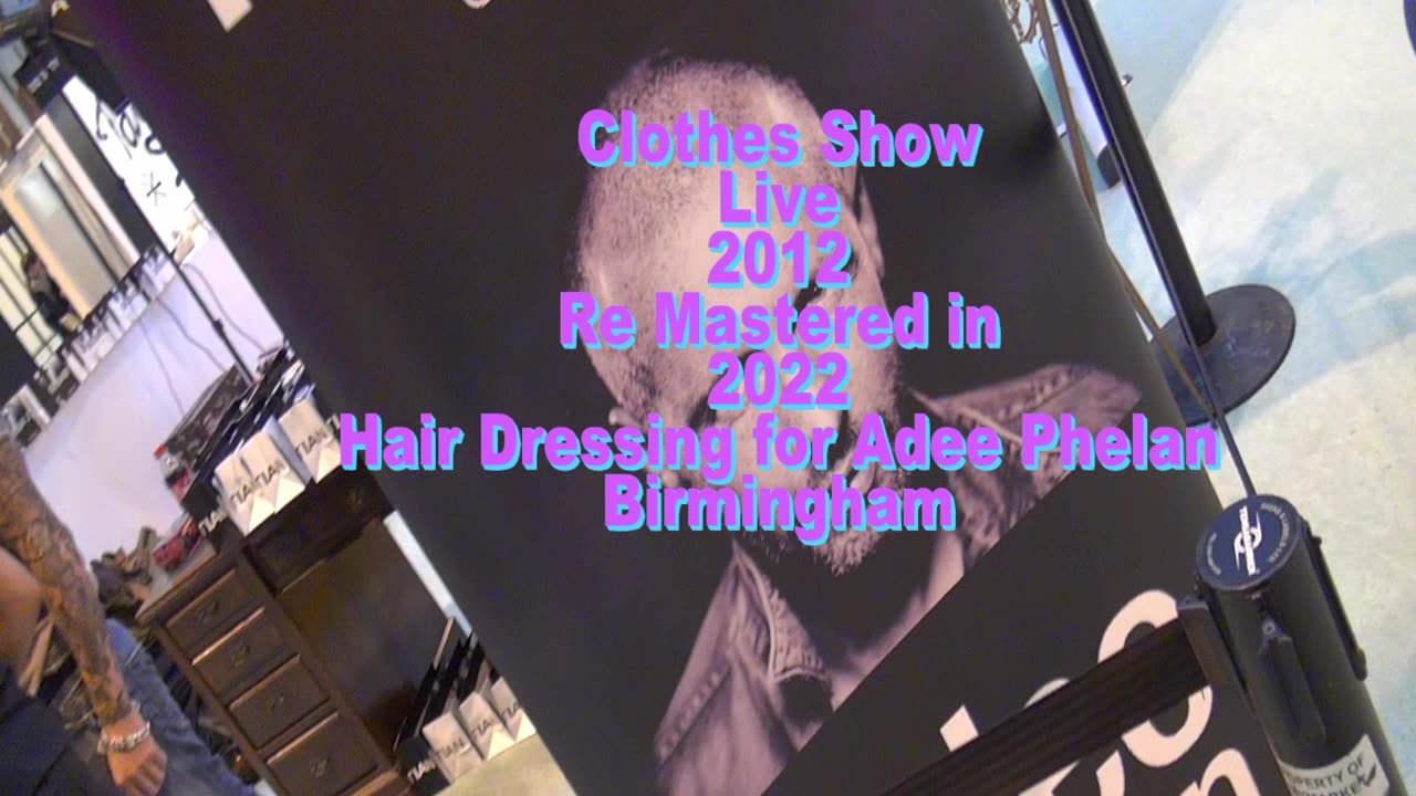 Aide Fellan Hair Dress Clothes show LIVE NEC Birmingham