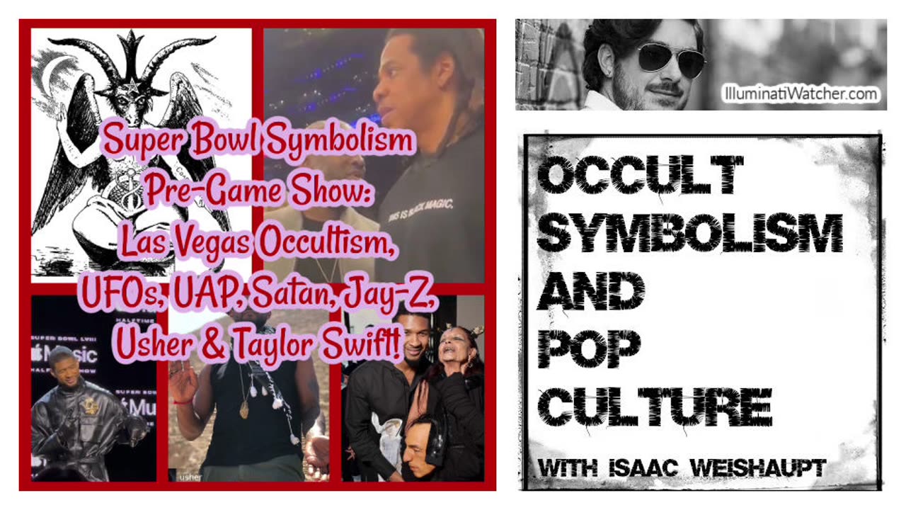 Super Bowl Symbolism Pre-Game Show: Las Vegas Occult, UFOs, Satan, Jay-Z, Usher & Taylor Swift!