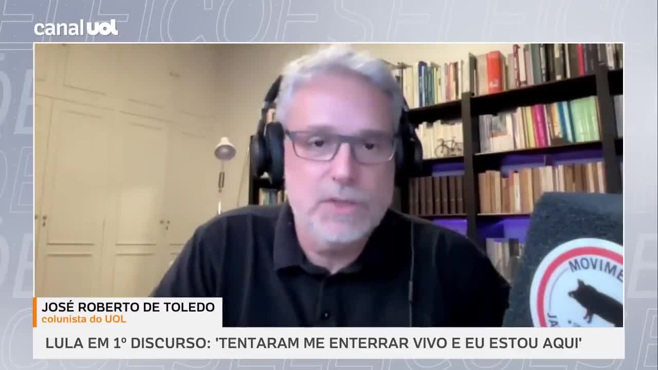 Lula eleito: Brasil ficou a 2 milhões de votos de entrar numa autocracia com Bolsonaro, diz Toledo