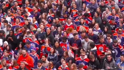 Oilers Fans Sing The Correct Way Of Singing O'Canada