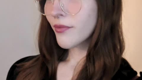 cute nerd tgirl your British girlfriend