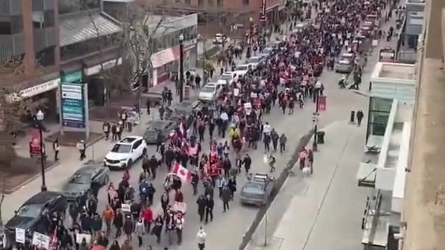 Massive Protests Canada, Freedom Convoy 2022