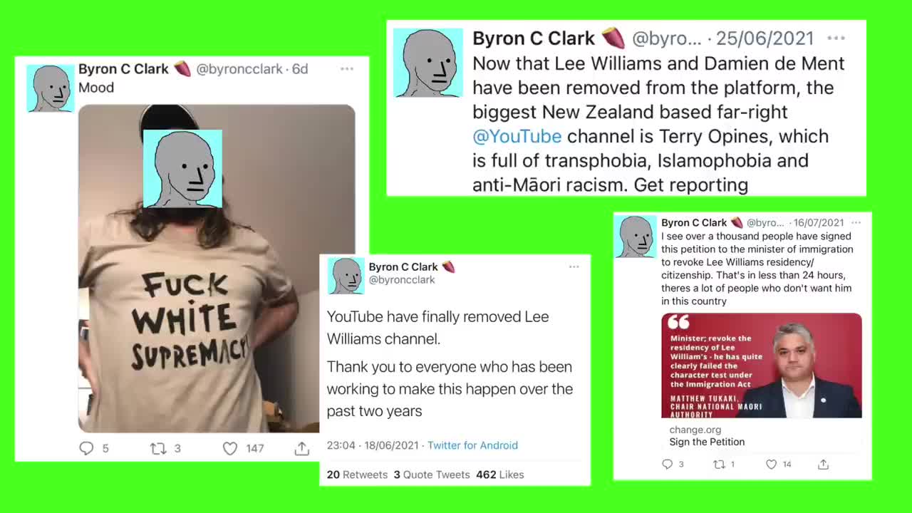 Lee Williams Confronts Lefty Internet Tormentor, Byron Clarke