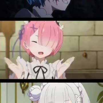 Rem x Ram x Emilia✨ | Re:Zero Waifu | Anime |
