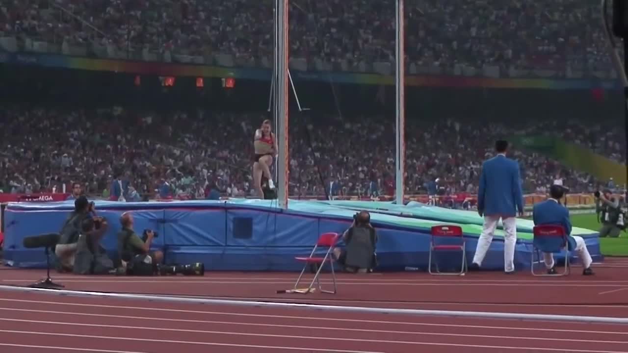 Carolin Hingst - Leichtathletik Stabhochsprung OS Peking - 2008