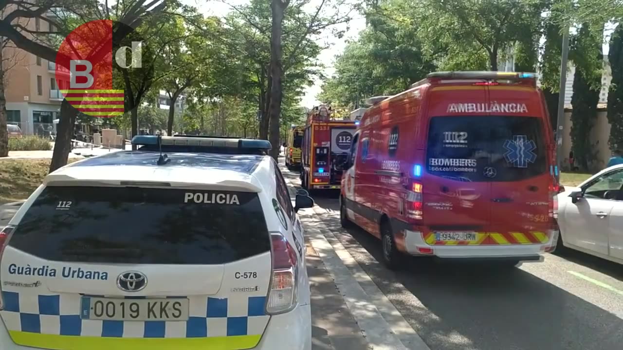 Incendio en unos bajos del barrio de Porta, sin heridos