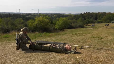 US Army Soldiers Participate in Expert Field Medical Training