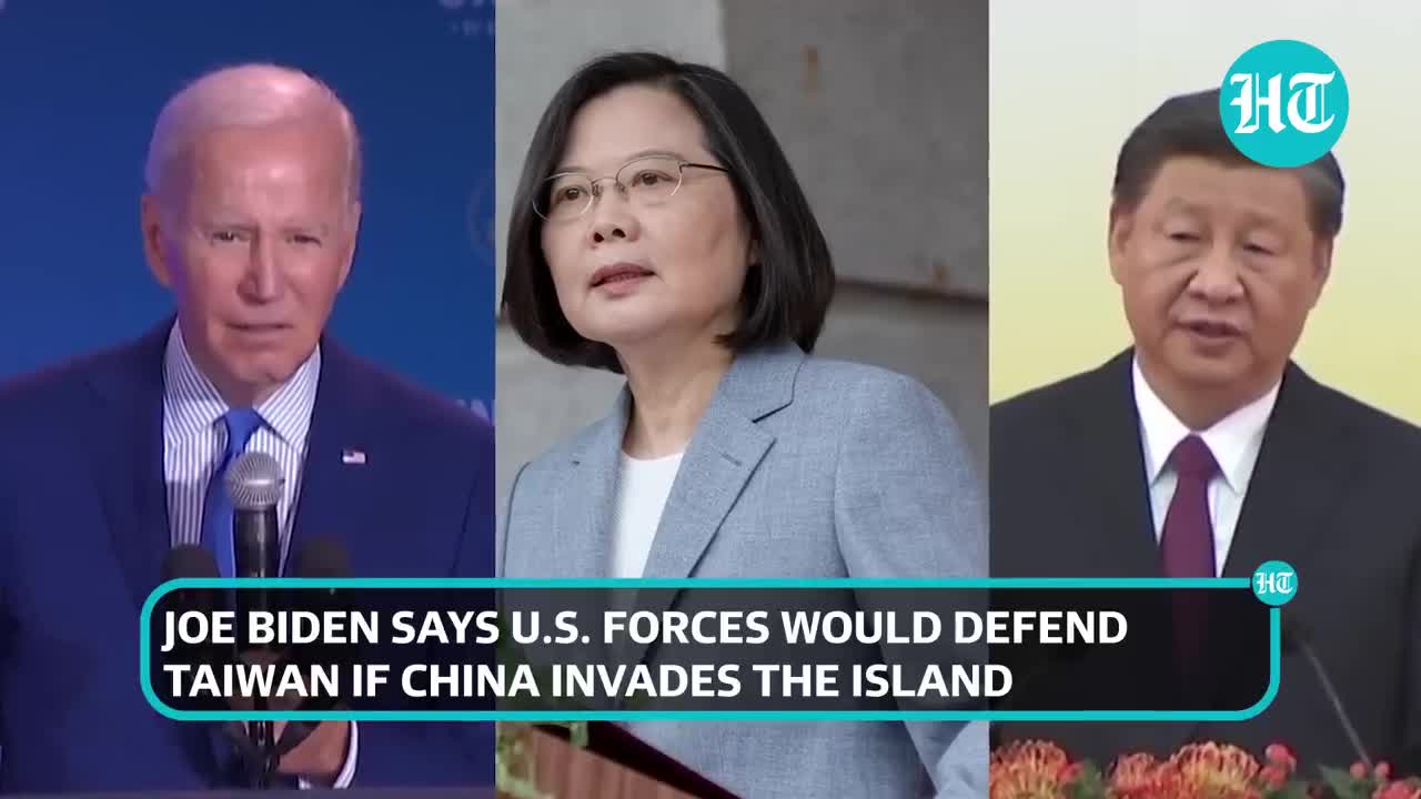 Unlike Ukraine...': Biden says U.S troops will defend Taiwan if China invades | Full Report