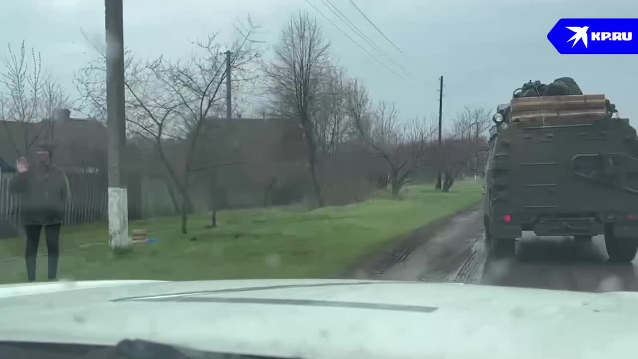 Ukraine War - Residents of the Kharkov region