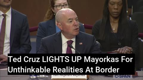 Ted Cruz Unloads on Mayorkas for Border Disaster