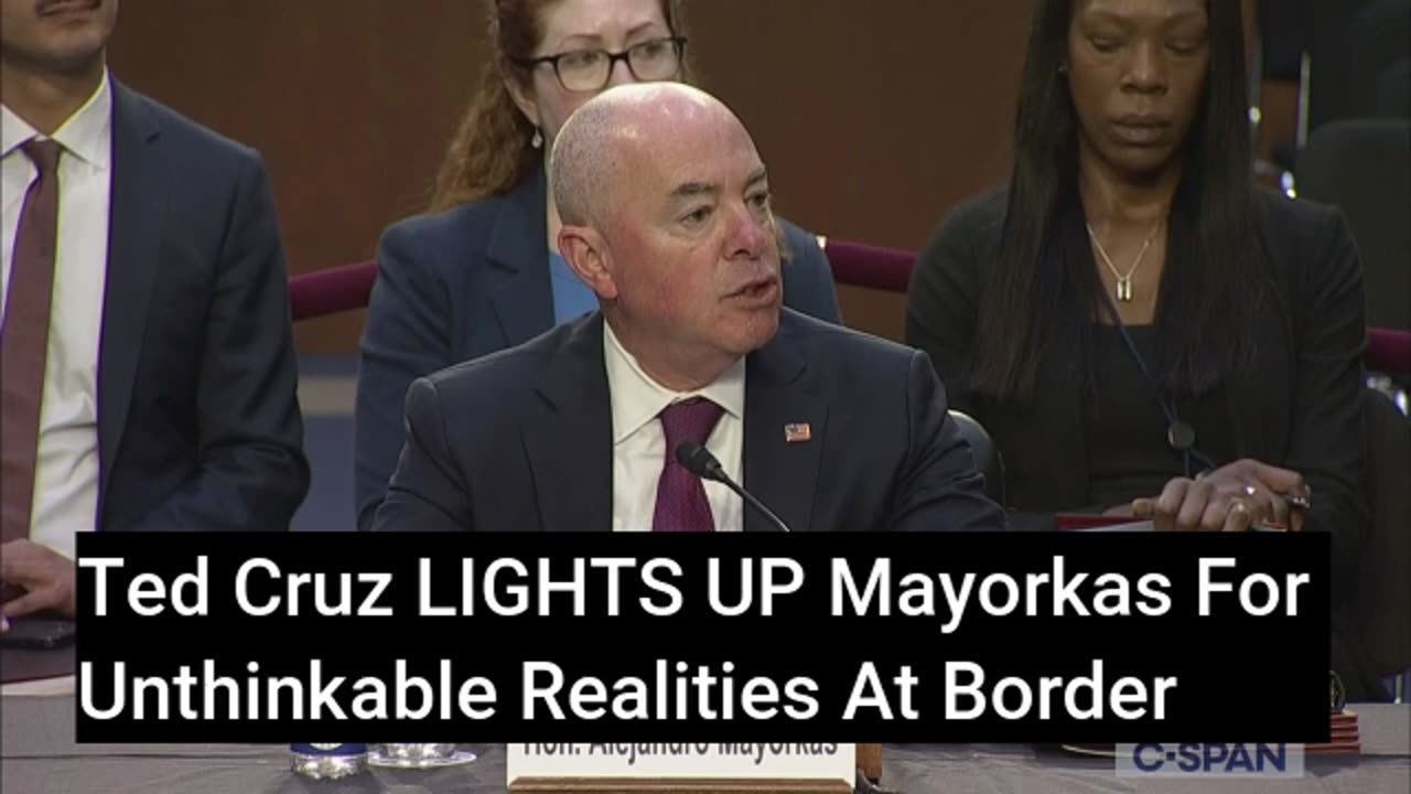 Ted Cruz Unloads on Mayorkas for Border Disaster