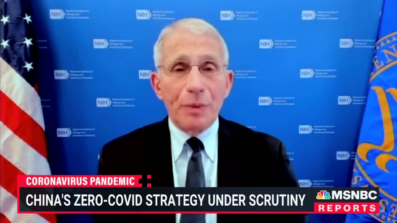 Fauci: You Use Lockdowns to Force People to Get Vaccinated