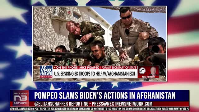 Mike Pompeo SLAMS Biden’s actions in Afghanistan amid Taliban attacks