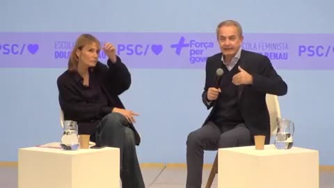 Zapatero llama a adoctrinar a los jóvenes en feminismo