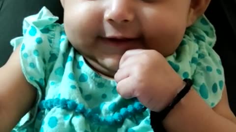 Cute funny baby