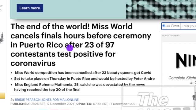 Miss World Canceled Due To Rona Outbreak