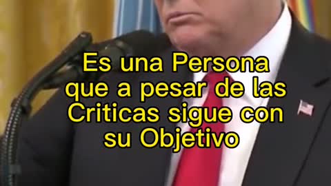 I admire Tanto a Trump a