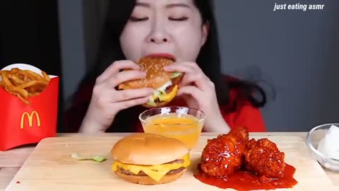 most popular BURGER EATING COMPILATION 🍔