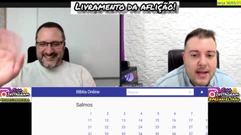 Clamam os Justos e o SENHOR os Livra das Aflições - Live com Daniel Saad ( 30/03/2021 )