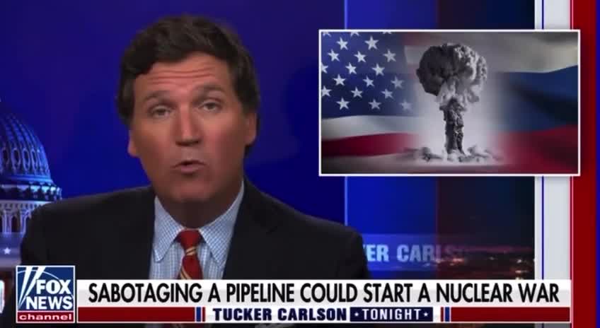 Tucker Carlson pulls the info together about what happened to the Nord Stream Pipeline