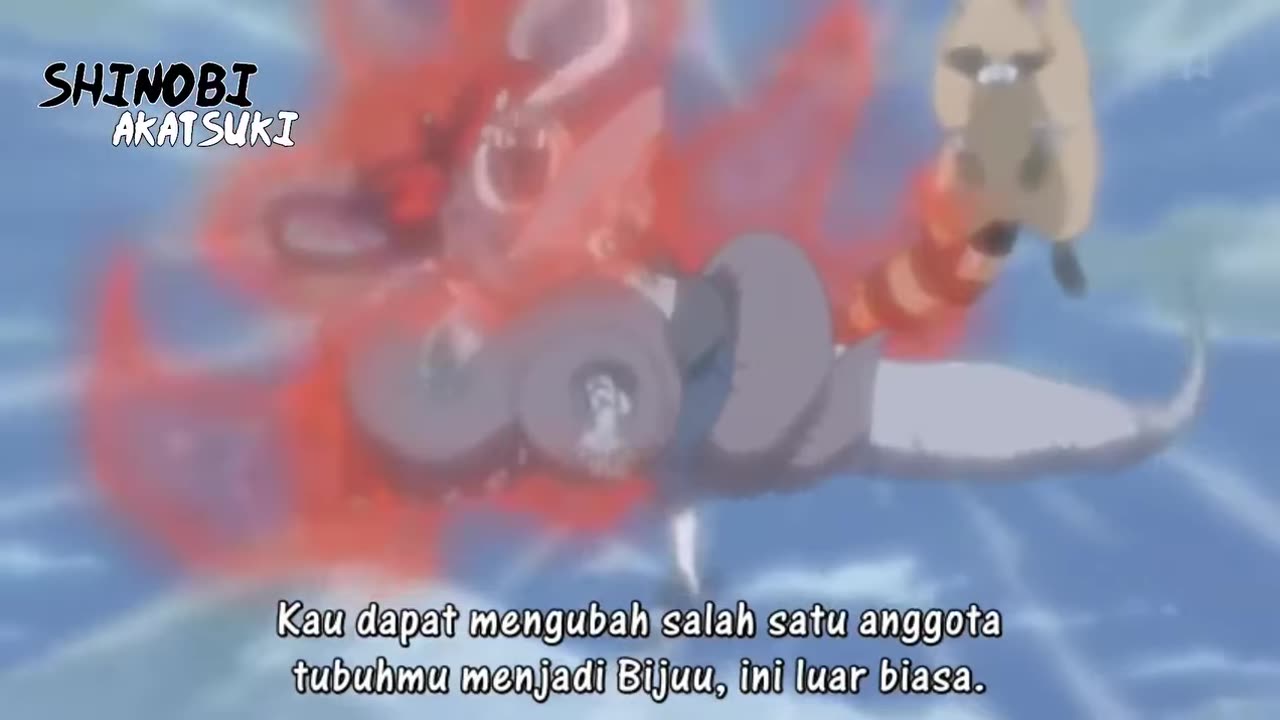 Pertarungan sengit Kisame dan Killer Bee