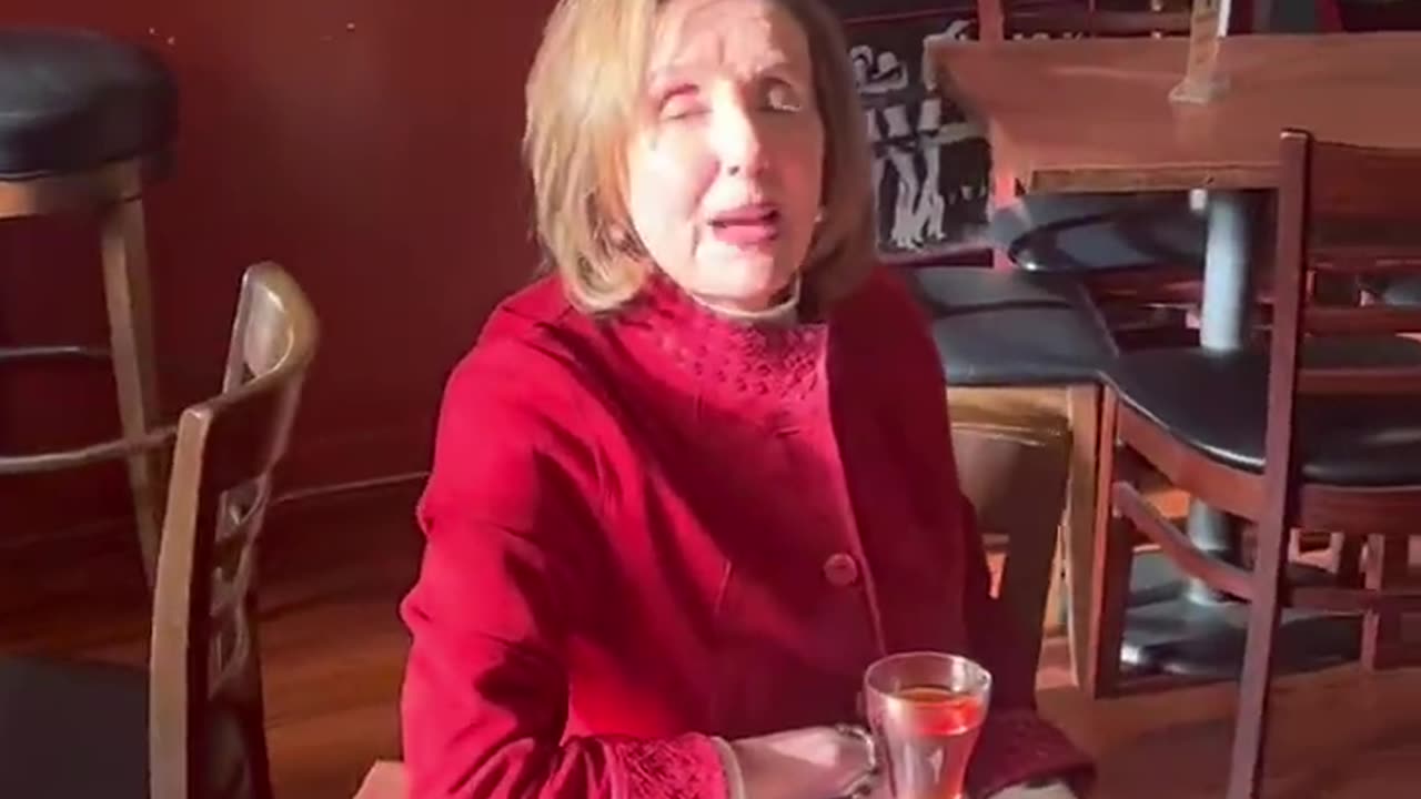 WATCH: Nancy Pelosi Gets Heckled While Getting Tipsy