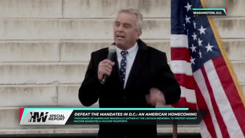 Robert F Kennedy Jr. Speech to Defeat the Mandates DC (1/23/22)