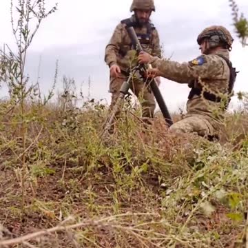 Ukrainian Mortar Unit