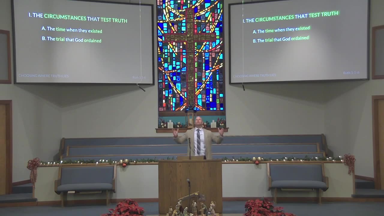 Choosing Where Truth Lies - Pastor Barrett Marshall Sermon