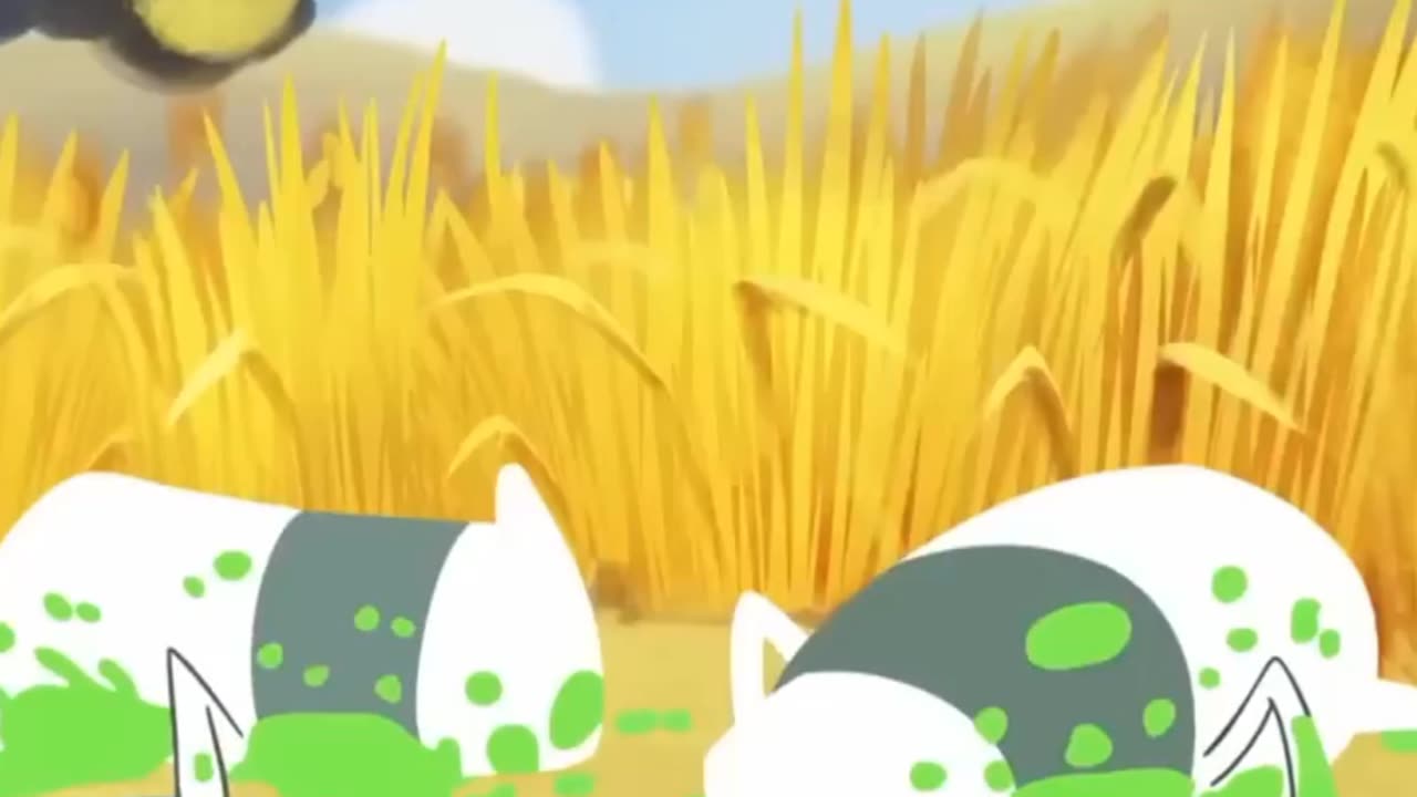 Enjoy with cartoon