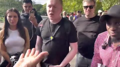 Chris came to challenge Lamin At Speakers Corner And This Happened