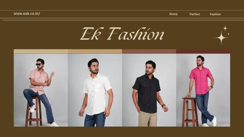 Classic Elegance with Eak Fashion’s White Half Shirt