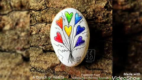 latest pebble painting ideas aweome stone art and craft 2k22