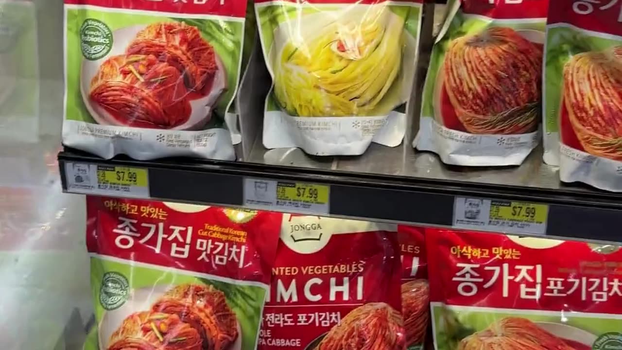 Groceries at H-Mart