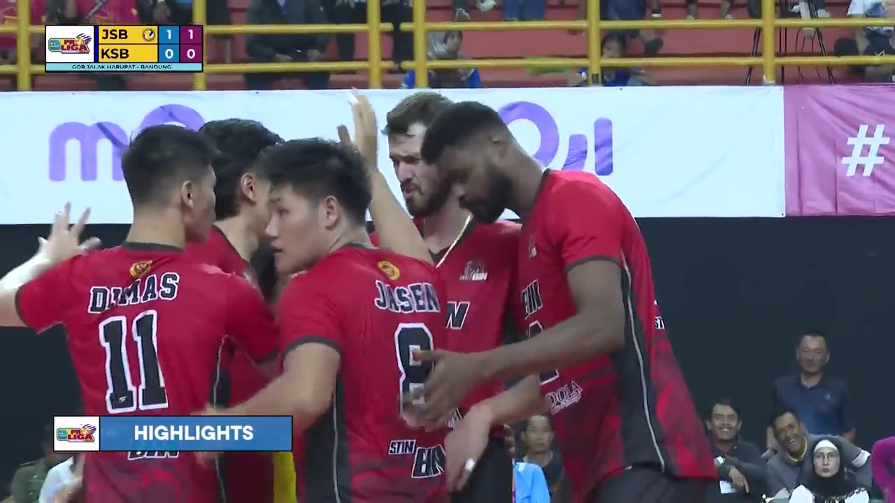 Jakarta STIN BIN VS Kudus Sukun Badak (3-1) - Highlight PLN Mobile Proliga Putra 2023