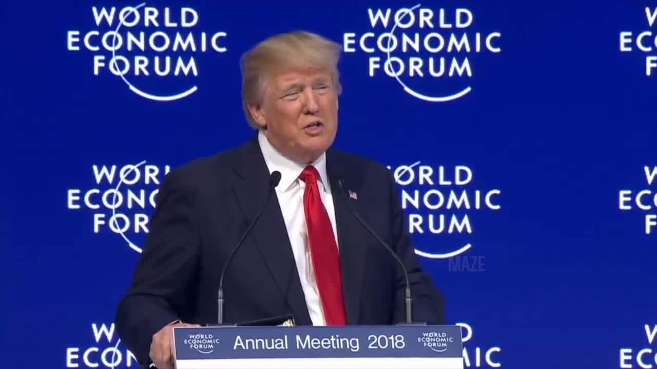 FLASHBACK: Donald Trump At The World Economic Forum In 2018